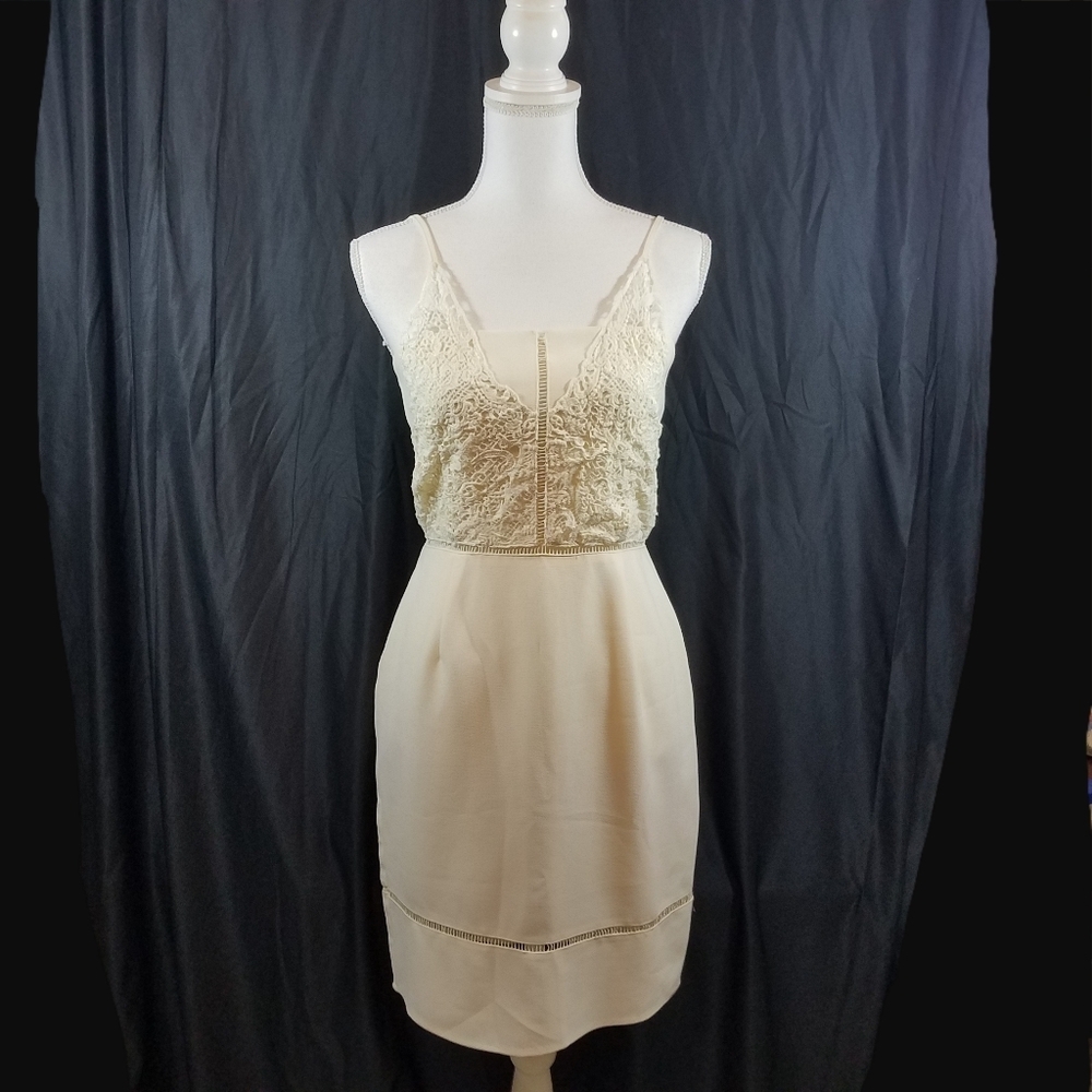 Joa South Under the Moon Cream Dress S Nwt